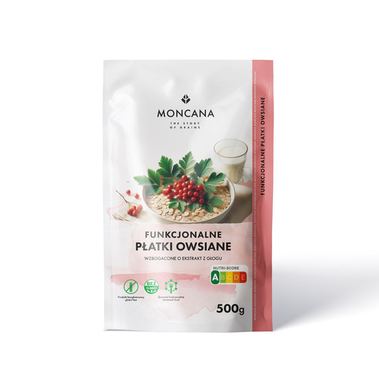 Funktionelle Haferflocken angereichert mit Weißdornextrakt - glutenfrei 15x500g