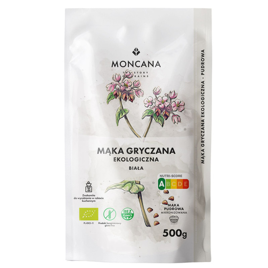 Glutenfreies Buchweizenmehl - weiß, Pulvermehl EKOlogical 3kg