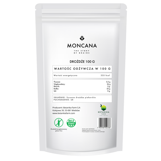 Getrocknete Bäckerhefe, glutenfrei 100g