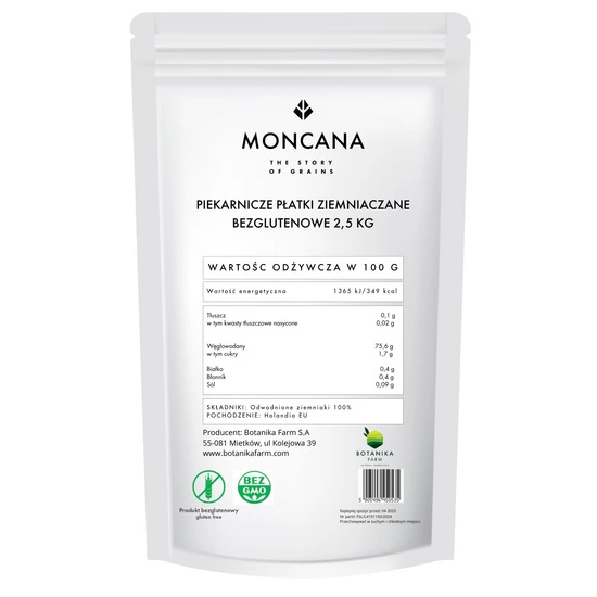 Glutenfreie Kartoffelflocken 2.5kg