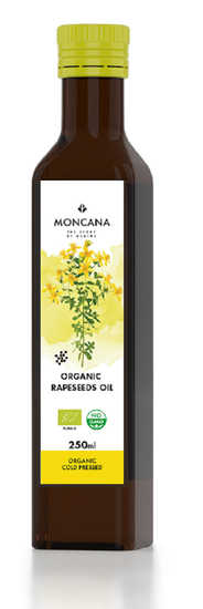 Kaltgepresstes Bio-Rapsöl 12x250ml