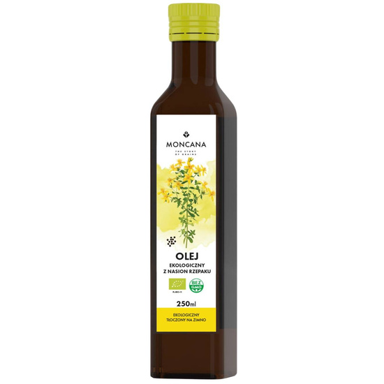 Organic canola oil 250ml cold-pressed