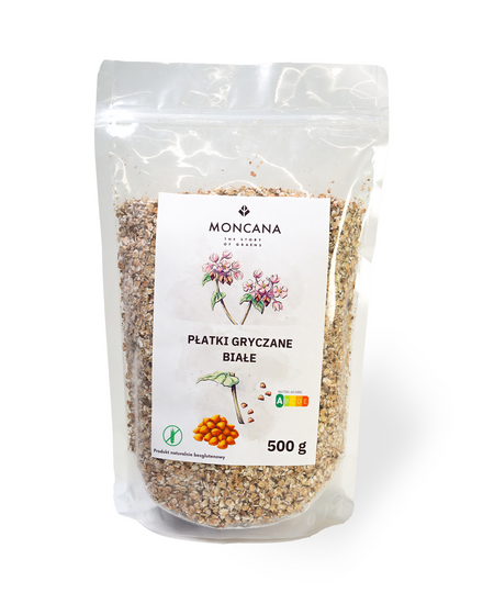 White buckwheat flakes 15x500g