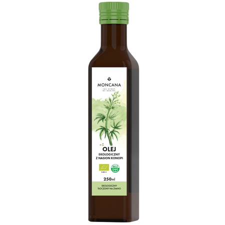 Organic hemp oil 250ml cold-pressed