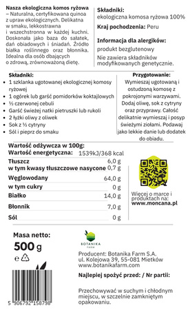 Quinoa, Gluten Free 500g