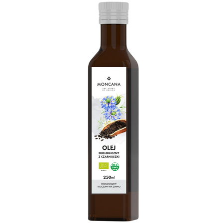 Organic cumin oil for children and adults, cold-pressed 250ml