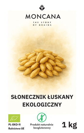 Słonecznik łuskany EKO 1kg