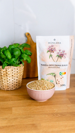 Kasza gryczana biała EKOlogiczna bezglutenowa 500g