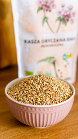 Kasza gryczana biała EKOlogiczna bezglutenowa 500g