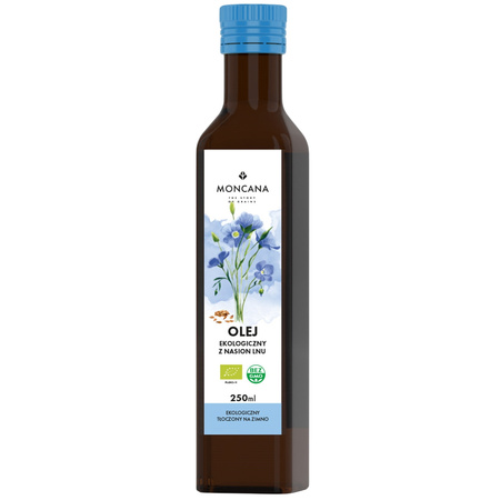 Organic flaxseed oil 250ml cold-pressed