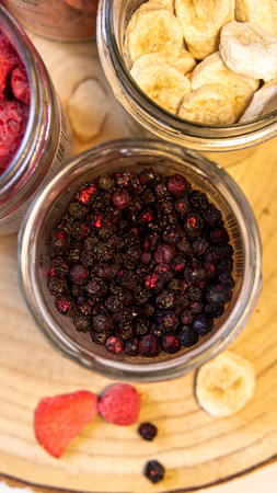 Bio freeze-dried whole berries Doypack 100g