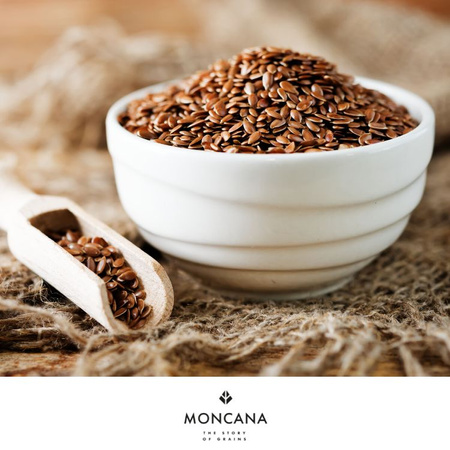 Organic brown flaxseed - a natural superfood 500g