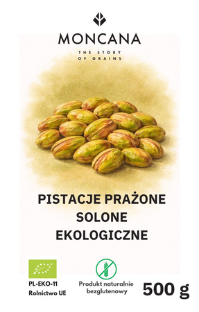 Pistacje prażone EKO 500g