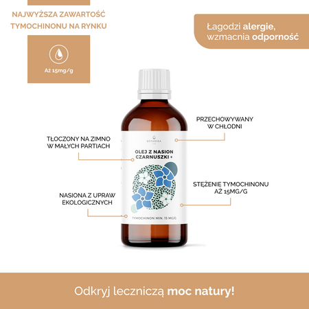 OLEJ Z CZARNUSZKI + super mocny 100ml