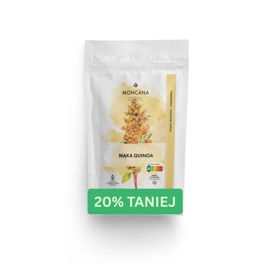 Bezglutenowa mąka pudrowa Quinoa - komosa ryżowa 500g