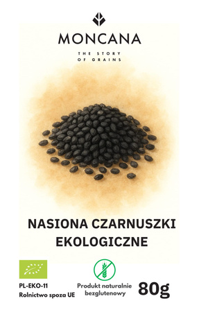 Nasiona czarnuszki EKO 80g