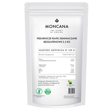 Gluten-free potato flakes 2.5kg