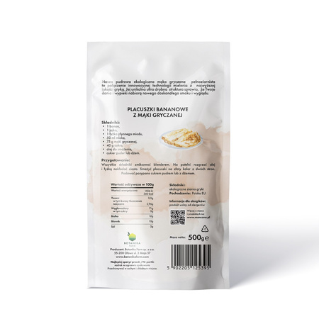 Gluten-free buckwheat flour - whole grain, powdered flour EKOlogical 3kg