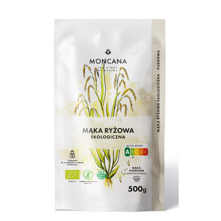 Glutenfreies Reismehl, Bio-Pulvermehl 3kg