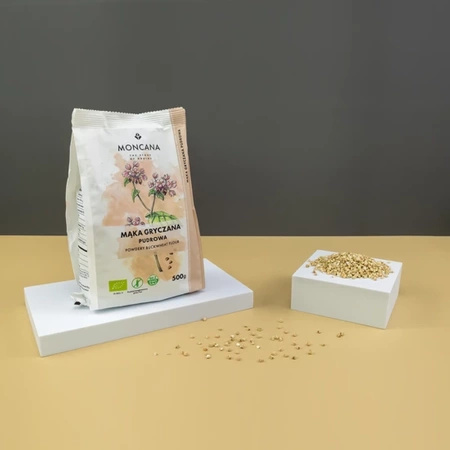 Glutenfreies Buchweizenmehl - Vollkorn, Pulvermehl EKOlogical 3kg