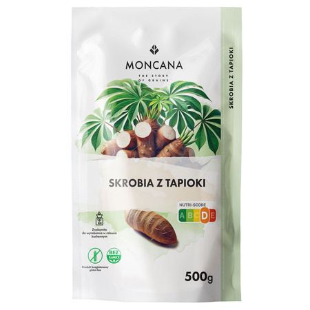 Skrobia z Tapioki - bezglutenowa 500g