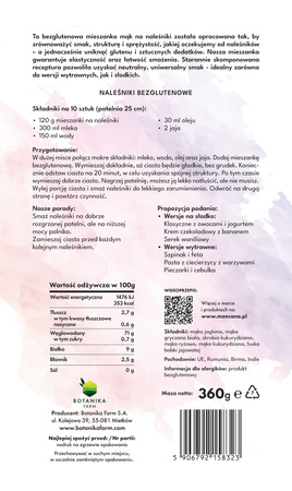 Gluten-free waffle mix 320g