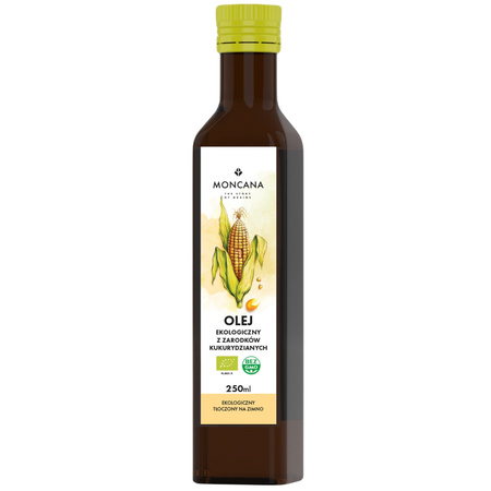 Organic corn germ oil 250ml cold-pressed