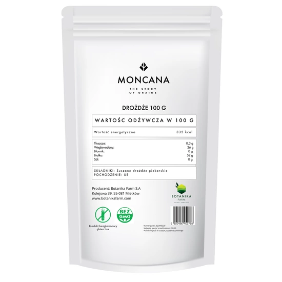 Getrocknete Bäckerhefe, glutenfrei 100g