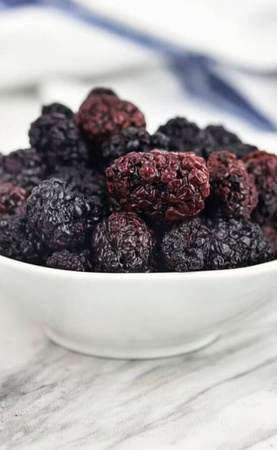 Doypack freeze-dried blackberries 100g