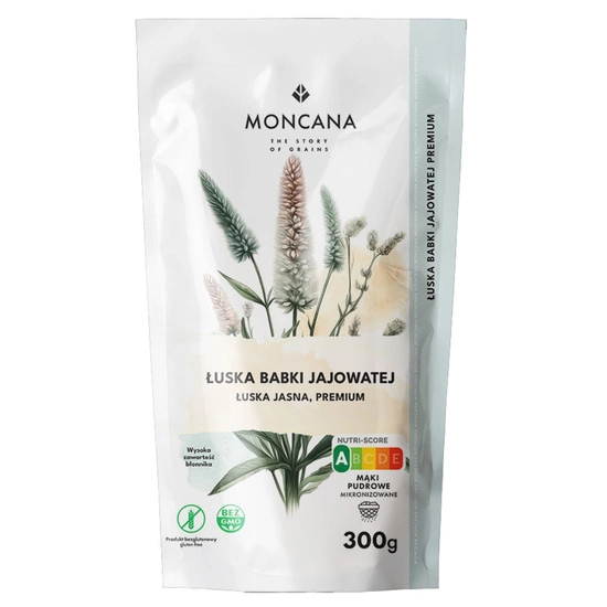 Gemahlene Flohsamenschalen Premium light (Psylliumschalen) - glutenfrei 300g