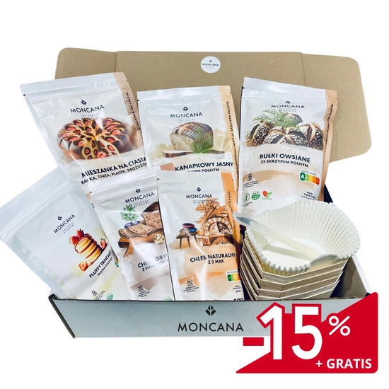 Backset für Zuhause. Gesunde natürliche Mischungen + Formen und Töpfe. FREE-Messer! [A]