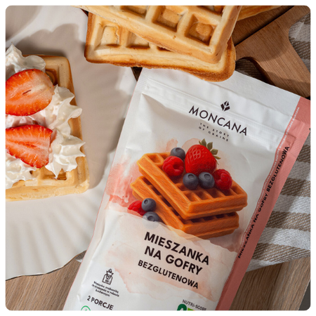 Mieszanka na Gofry Bezglutenowe 320g (2 porcje)