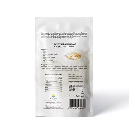 Glutenfreies Buchweizenmehl - weiß, Pulvermehl EKOlogical 3kg
