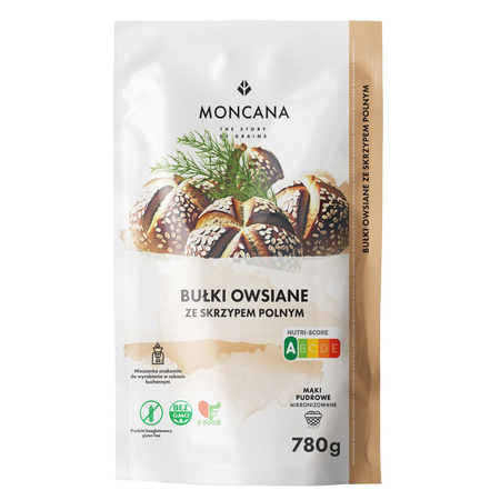 Mehl für Haferbrötchen mit Schachtelhalm - glutenfrei 780g