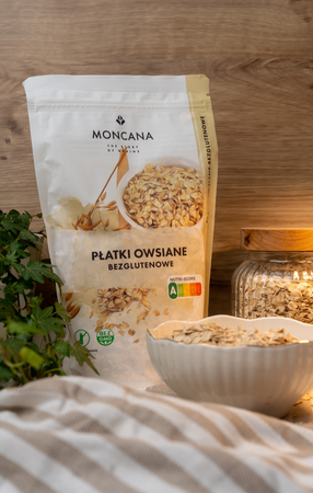 Bezglutenowe płatki owsiane 500g  