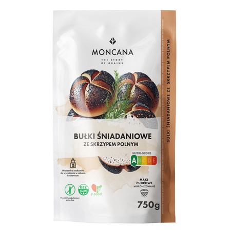 Mehl für glutenfreie Frühstücksbrötchen mit Schachtelhalm 750g
