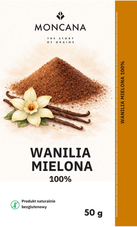Wanilia mielona 100% bez dodatków 50g