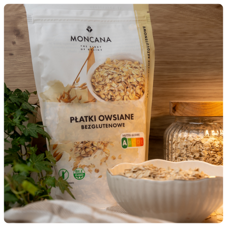 Bezglutenowe płatki owsiane 500g
