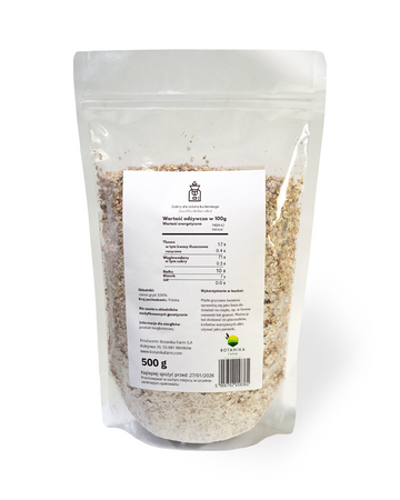 White buckwheat flakes 500g