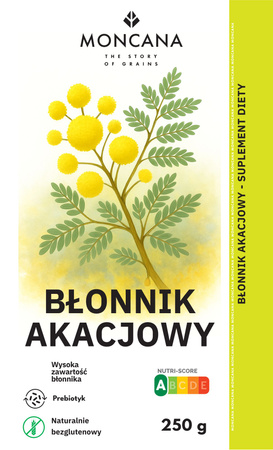 Błonnik akacjowy bezglutenowy 250g