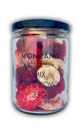 Freeze-dried fruit mix jar 35 g