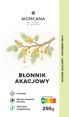 Błonnik akacjowy bezglutenowy 250g