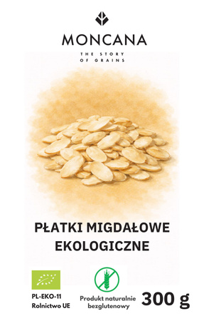 Płatki migdałowe EKO 300g