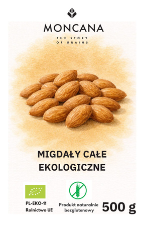 Migdały EKO 500g