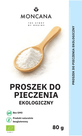 EKOlogiczny Bezglutenowy Proszek do Pieczenia 80g