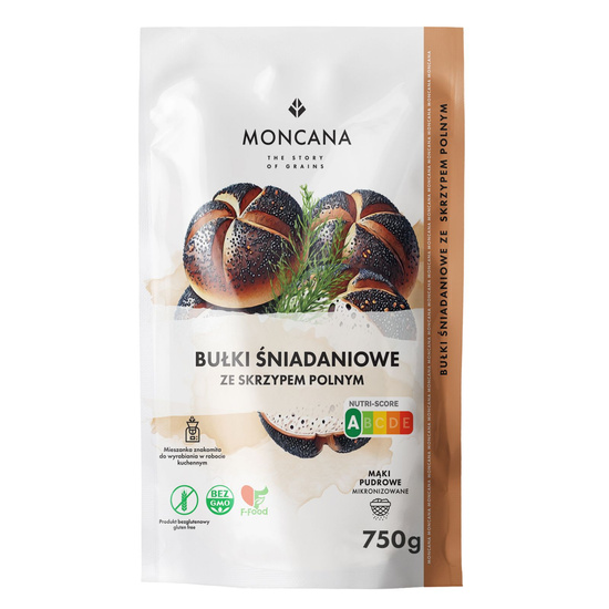 Mąka na Bułki Bezglutenowe Śniadaniowe ze Skrzypem Polnym 750g (12 sztuk)