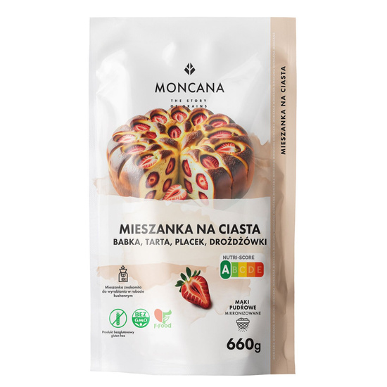 Uniwersalna Mieszanka Mąk na Ciasta - Bezglutenowa 660g