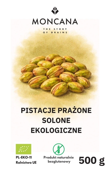 Pistacje prażone EKO 500g